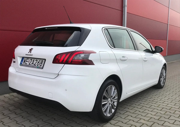 Peugeot 308 cena 54900 przebieg: 87211, rok produkcji 2020 z Zabrze małe 254